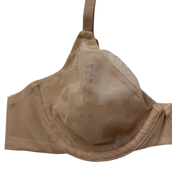 SKIMS Mesh Underwire Bra Convertible Clay 34A - Picture 5 of 9
